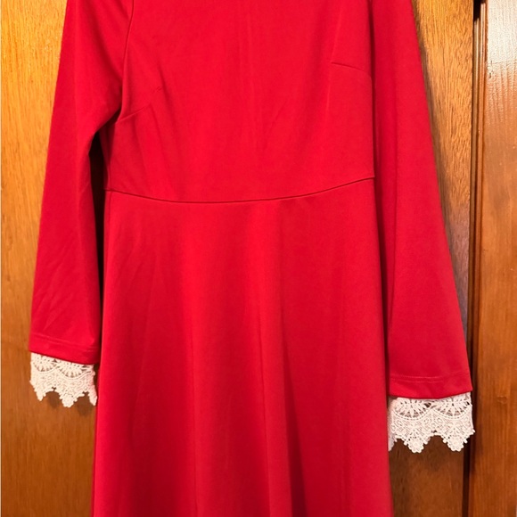 Hell bunny brand retro red lace dress - Picture 2 of 8